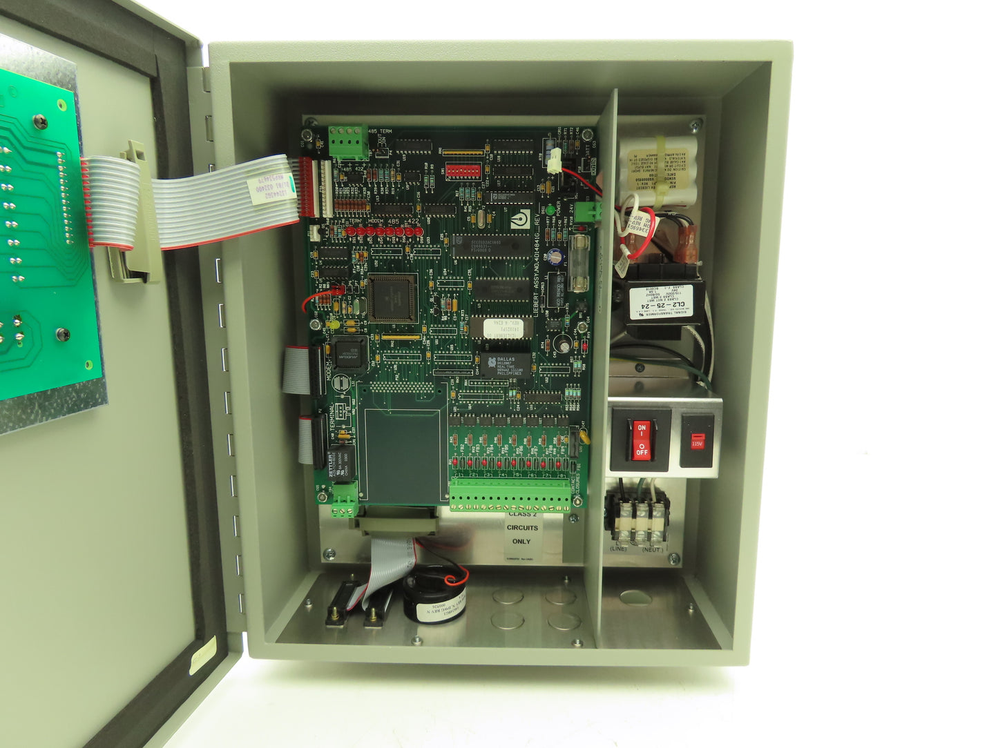 Liebert RCM 8 Point Monitor System Alarm Control Panel 115VAC