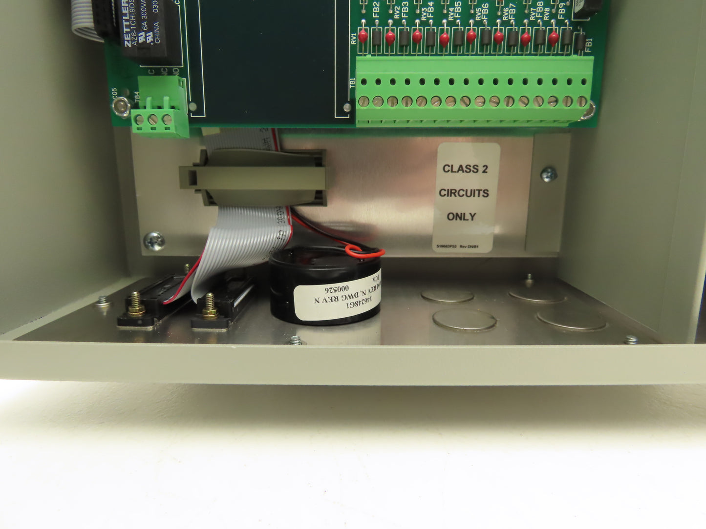 Liebert RCM 8 Point Monitor System Alarm Control Panel 115VAC