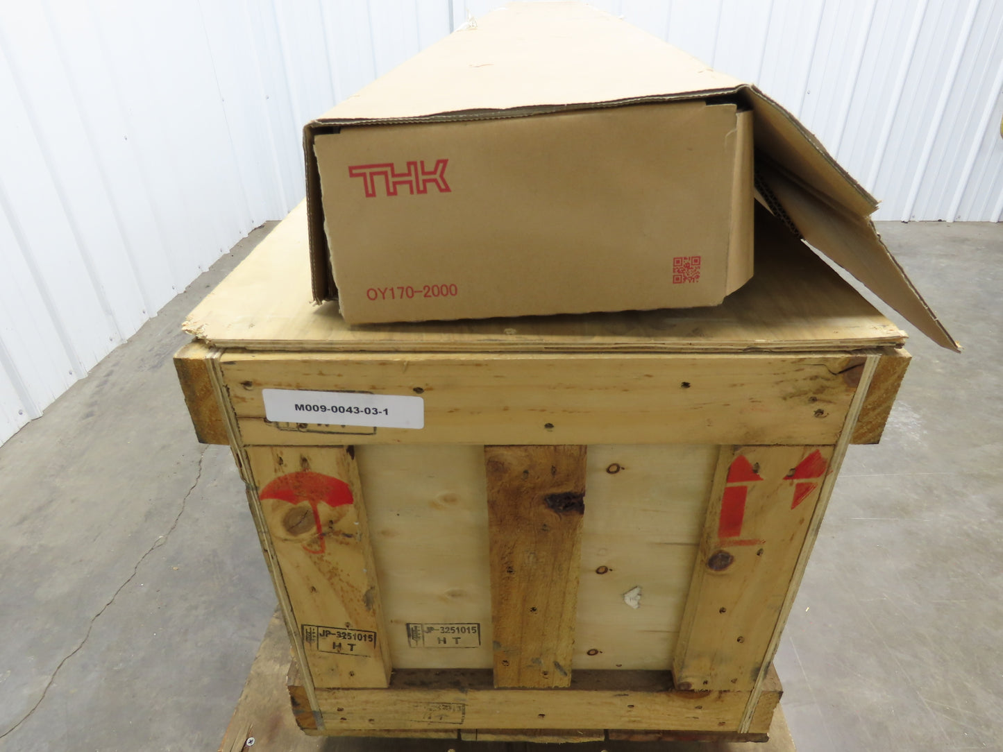 THK SVS65LC2SSC0E-OIL+1840LP-II Linear Bearing 2-Block LM Guide Rail 1840mm