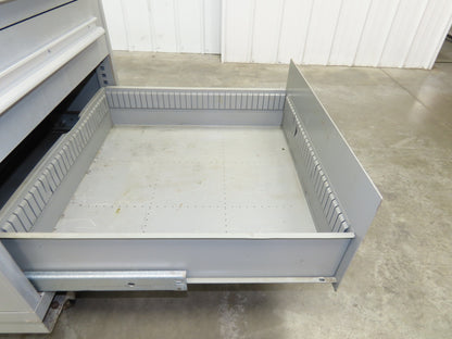 Lyon 7 Drawer Industrial Tooling Cabinet 30x29x44" Stanley Vidmar Lista Box