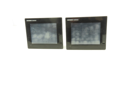 Mitsubishi GT1455-QTBDE 5.7" Color Touch Panel QVGA 24VdC Color LCD HMI Lot of 2