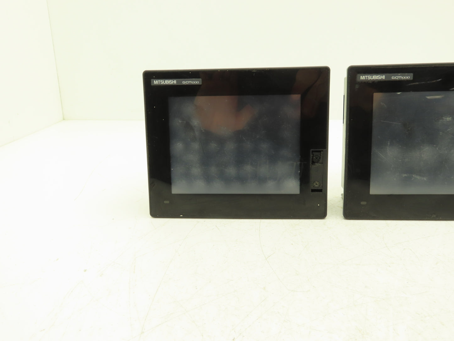 Mitsubishi GT1455-QTBDE 5.7" Color Touch Panel QVGA 24VdC Color LCD HMI Lot of 2