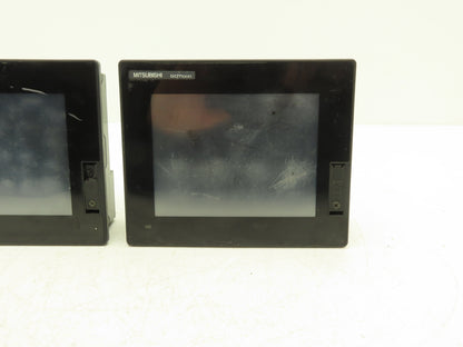 Mitsubishi GT1455-QTBDE 5.7" Color Touch Panel QVGA 24VdC Color LCD HMI Lot of 2