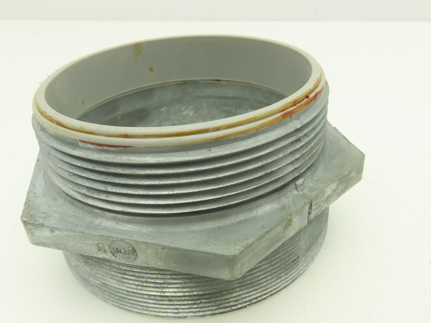 NA 3-1/2" 3-1/2" EMT Compression Connector Insulated Lot of 6