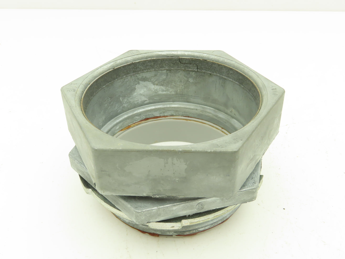 NA 3-1/2" 3-1/2" EMT Compression Connector Insulated Lot of 6