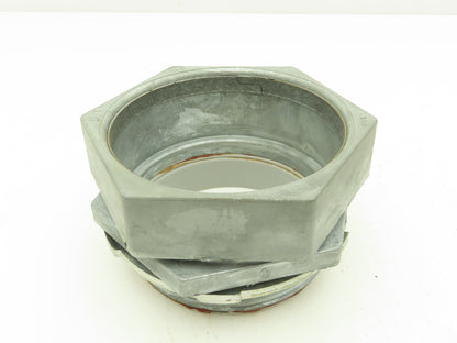 NA 3-1/2" 3-1/2" EMT Compression Connector Insulated Lot of 6