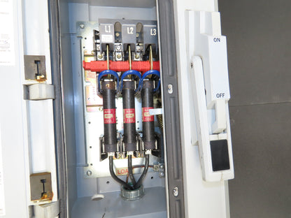 Square D H 362DX Safety Disconnect Switch 60A 600VAC 3Ph Fused