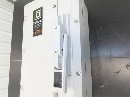Square D H 362DX Safety Disconnect Switch 60A 600VAC 3Ph Fused
