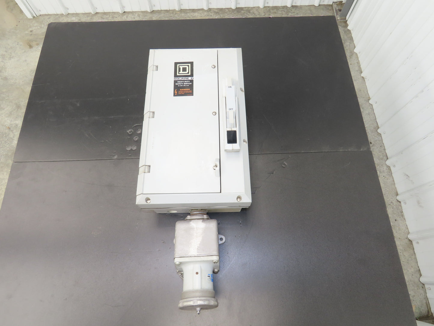 Square D H 362DX Safety Disconnect Switch 60A 600VAC 3Ph Fused