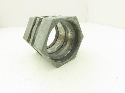 Halex 63625 2-1/2" EMT Compression Coupling Rigid Conduit Aluminum Lot of 12