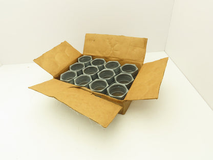 Halex 63625 2-1/2" EMT Compression Coupling Rigid Conduit Aluminum Lot of 12