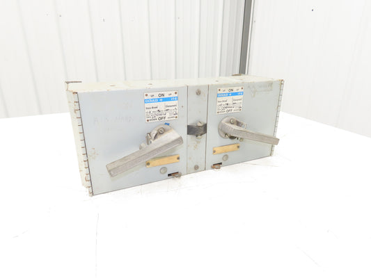 Gould Siemens V7E2213LR I-T-E Twin Vacu-Break Fusible Switch 100A 240VAC 1Ph