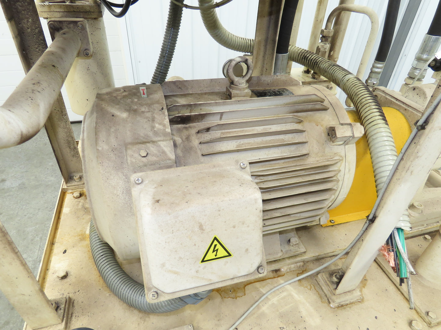 Nachi S-5067 Hydraulic Power Unit Variable Pump 100 Gal 46gpm 22kw 230/460V