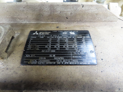 Nachi S-5067 Hydraulic Power Unit Variable Pump 100 Gal 46gpm 22kw 230/460V