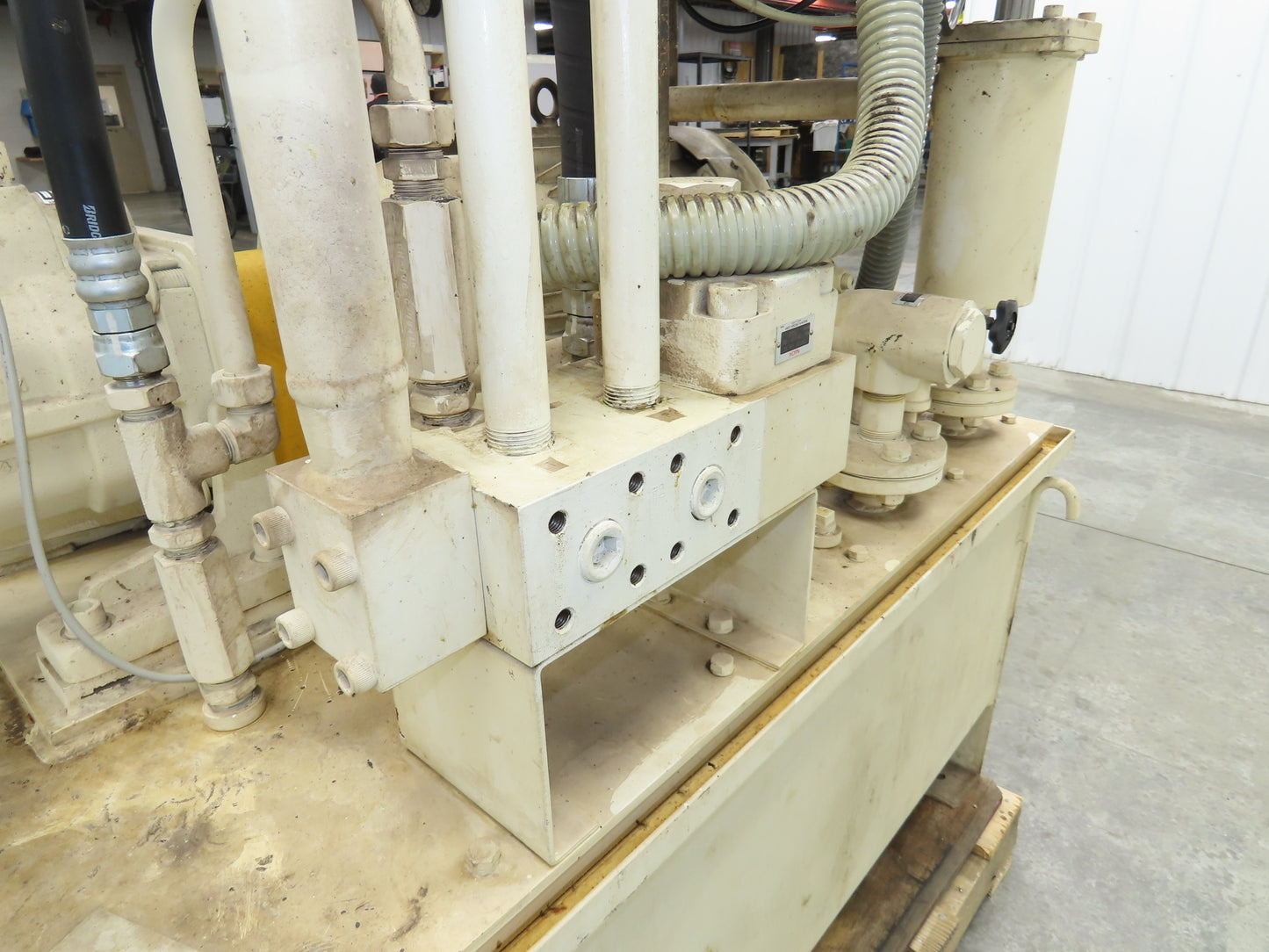 Nachi S-5067 Hydraulic Power Unit Variable Pump 100 Gal 46gpm 22kw 230/460V