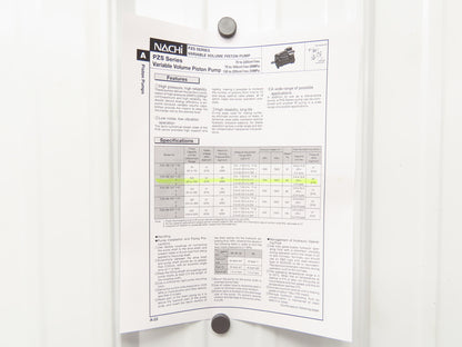 Nachi S-5067 Hydraulic Power Unit Variable Pump 100 Gal 46gpm 22kw 230/460V