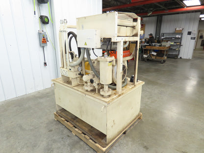 Nachi S-5067 Hydraulic Power Unit Variable Pump 100 Gal 46gpm 22kw 230/460V