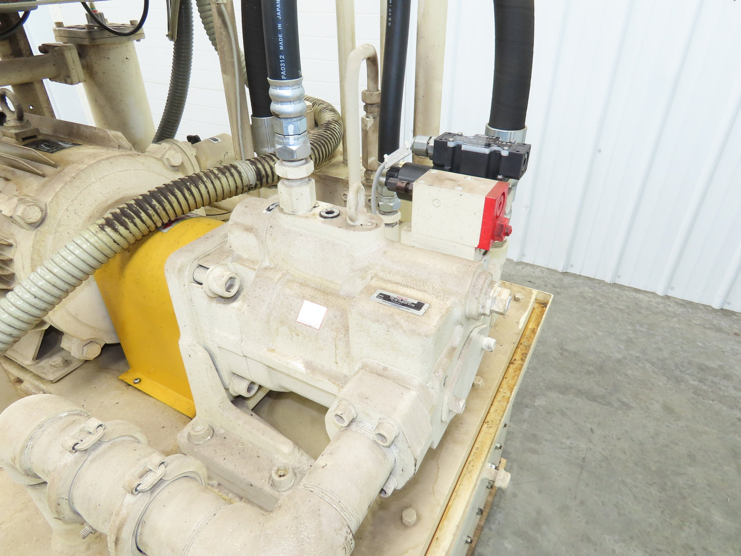 Nachi S-5067 Hydraulic Power Unit Variable Pump 100 Gal 46gpm 22kw 230/460V