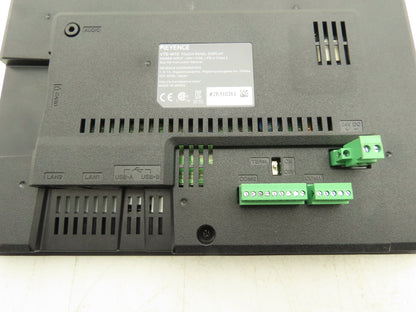 Keyence VT5-W10 10" Wide Screen Touch Panel 1024x600p 24VDC Color TFT LCD