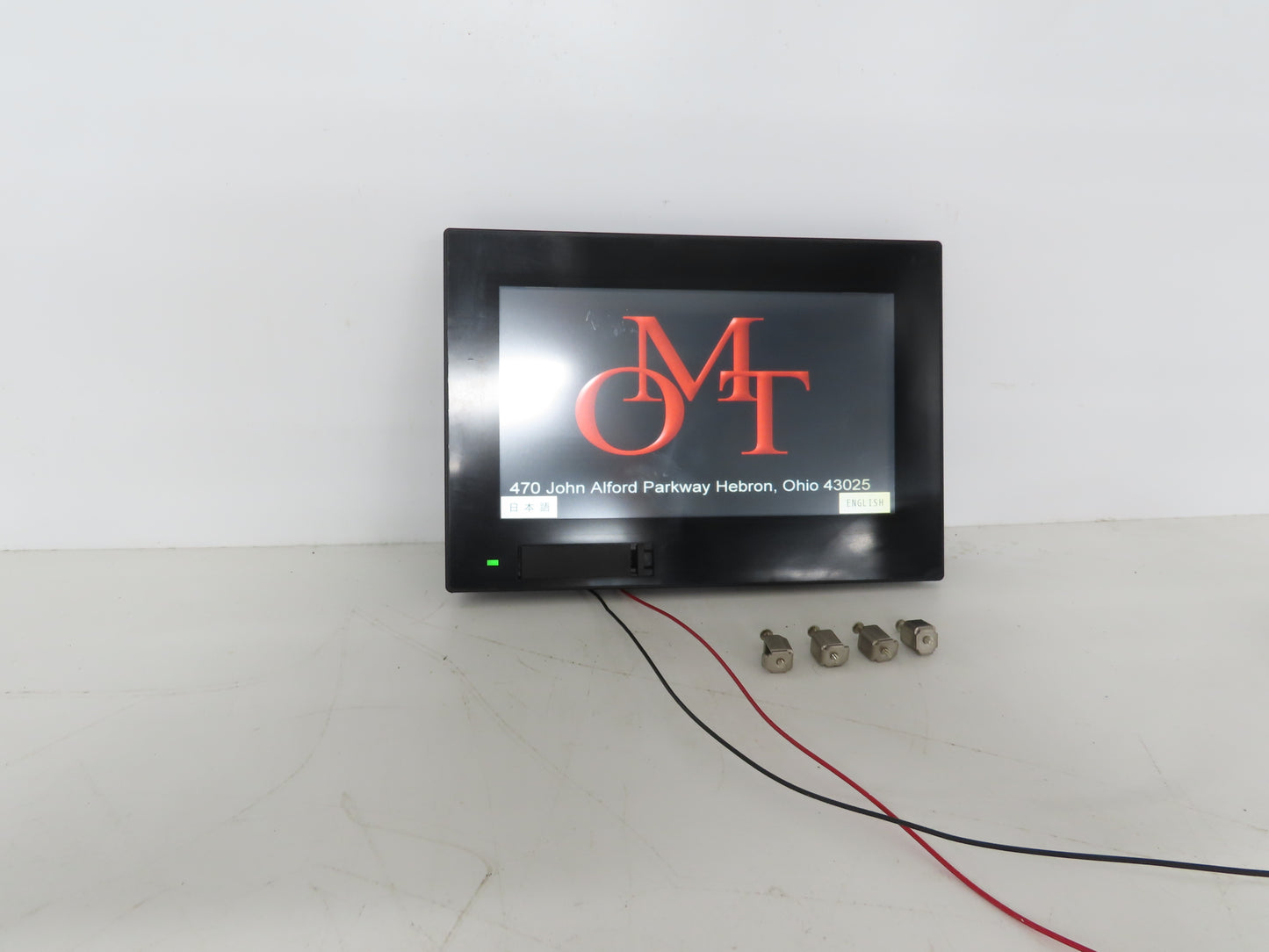 Keyence VT5-W10 10" Wide Screen Touch Panel 1024x600p 24VDC Color TFT LCD