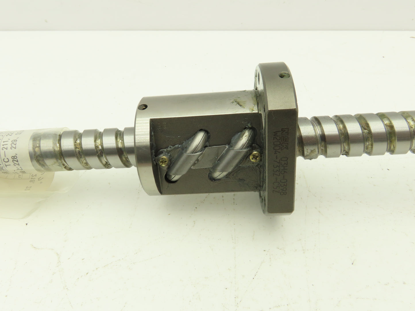 M&S Industrial Equip W2004-733Z-C5Z Ball Screw Shaft/Screw 20mm x 570mm OAL 24"