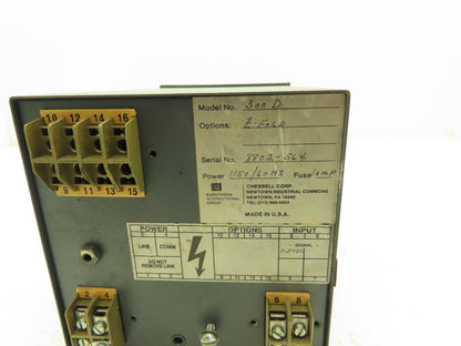 Marathon Monitors Eurotherm 300 D Chart Recorder 0-2 %C 120VAC