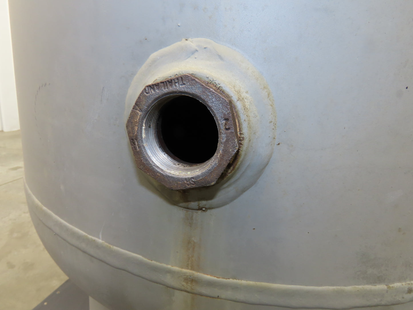 Brunner Vertical Compressed Air Receiver Tank 240 Gallon 200 PSI 30"x 70"