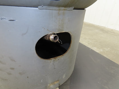 Brunner Vertical Compressed Air Receiver Tank 240 Gallon 200 PSI 30"x 70"