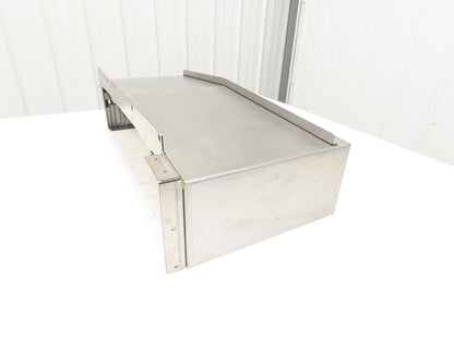 Wele AA-1365 CNC Machine Steel Way Cover X Axis Right Hand 720mm WL-1042A