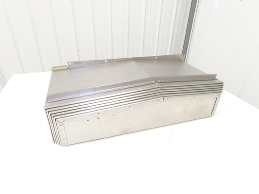 Wele AA-1365 CNC Machine Steel Way Cover X Axis Right Hand 720mm WL-1042A