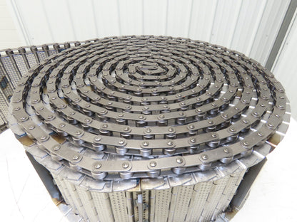 Wele AA 1365 Steel Cleated Chip Conveyor Belt 7.5" Bed Width SV-AB-W200-4486-01