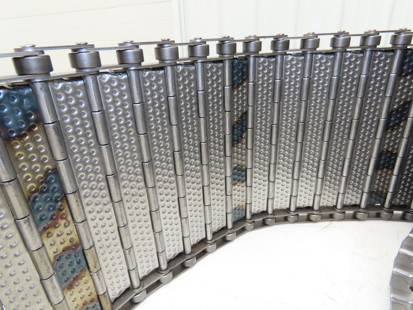 Wele AA 1365 Steel Cleated Chip Conveyor Belt 7.5" Bed Width SV-AB-W200-4486-01