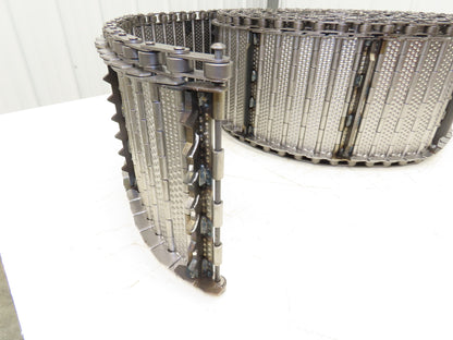 Wele AA 1365 Steel Cleated Chip Conveyor Belt 7.5" Bed Width SV-AB-W200-4486-01