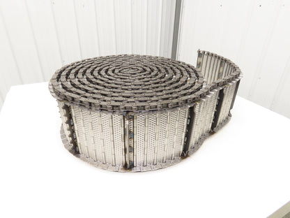 Wele AA 1365 Steel Cleated Chip Conveyor Belt 7.5" Bed Width SV-AB-W200-4486-01