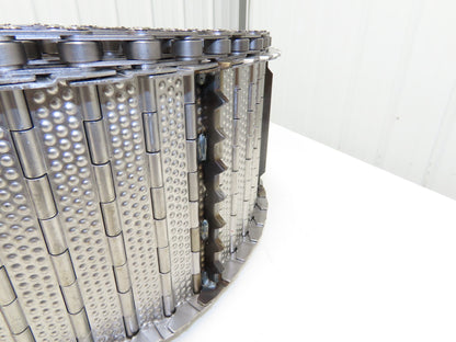 Wele AA 1365 Steel Cleated Chip Conveyor Belt 7.5" Bed Width SV-AB-W200-4486-01