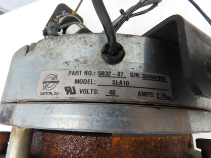 Raymond FD2-4002 36/48V DC Drive Motor Steering Swivel Wheel Hub Assy 410027