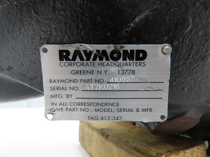 Raymond FD2-4002 36/48V DC Drive Motor Steering Swivel Wheel Hub Assy 410027