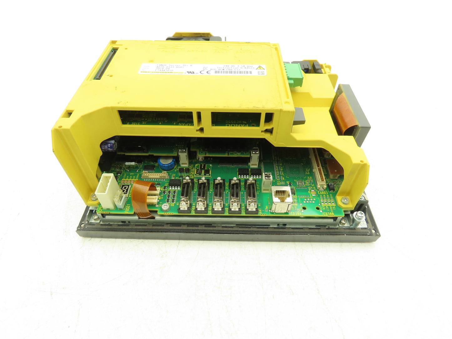 Fanuc A02B-0333-B501 CNC 0i-TD HMI Control Panel Display Monitor A02B-0319-B502