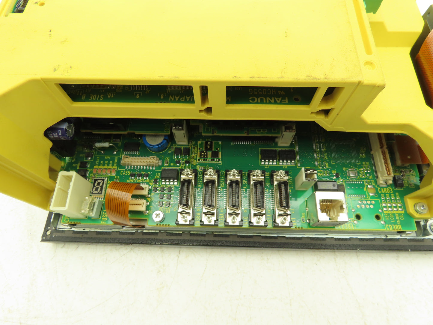 Fanuc A02B-0333-B501 CNC 0i-TD HMI Control Panel Display Monitor A02B-0319-B502