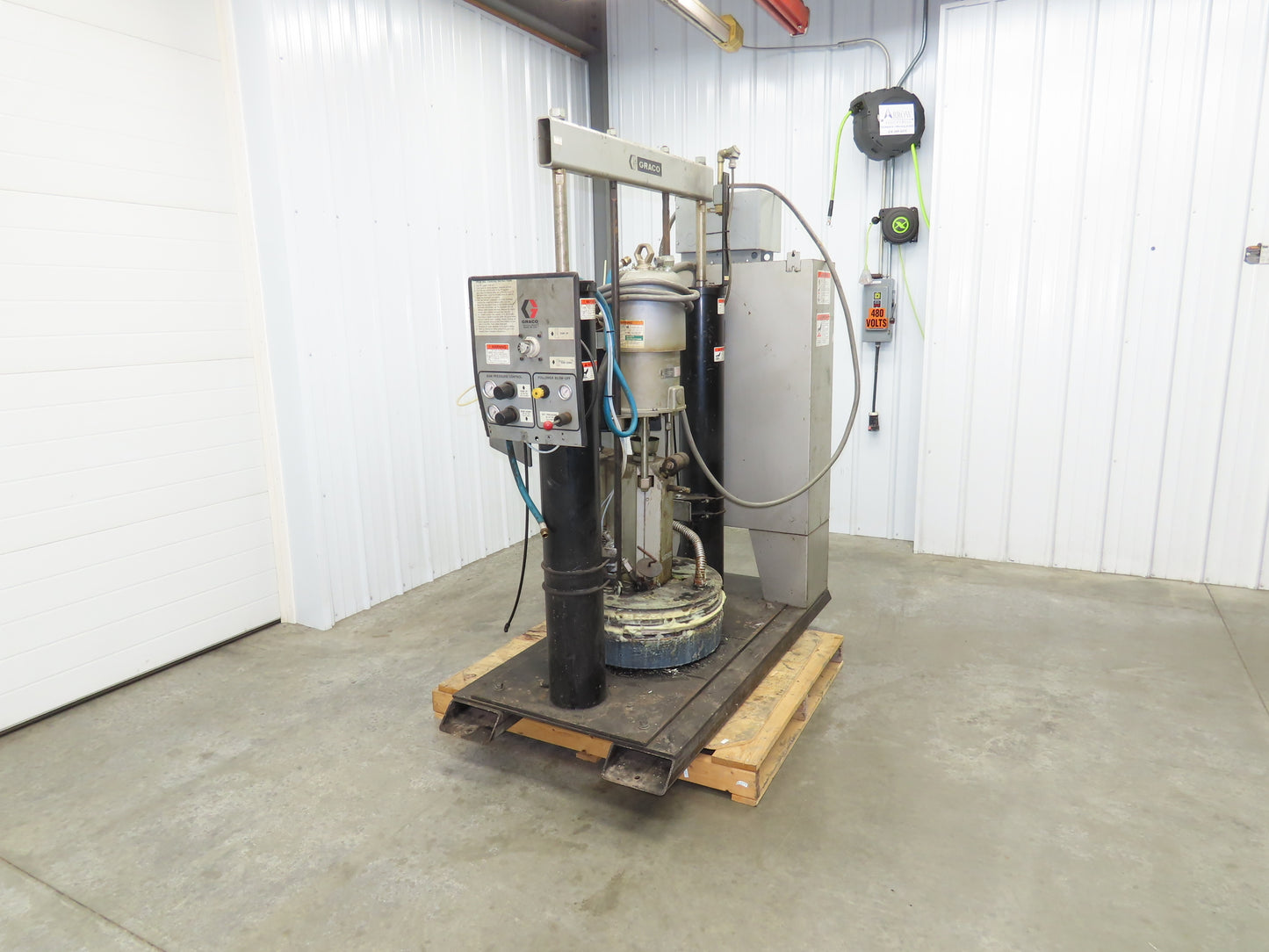 Graco 208-356 Therm-O-flow Hot Melt Drum Unloader 55 Gallon Bulldog 31:1 Ratio