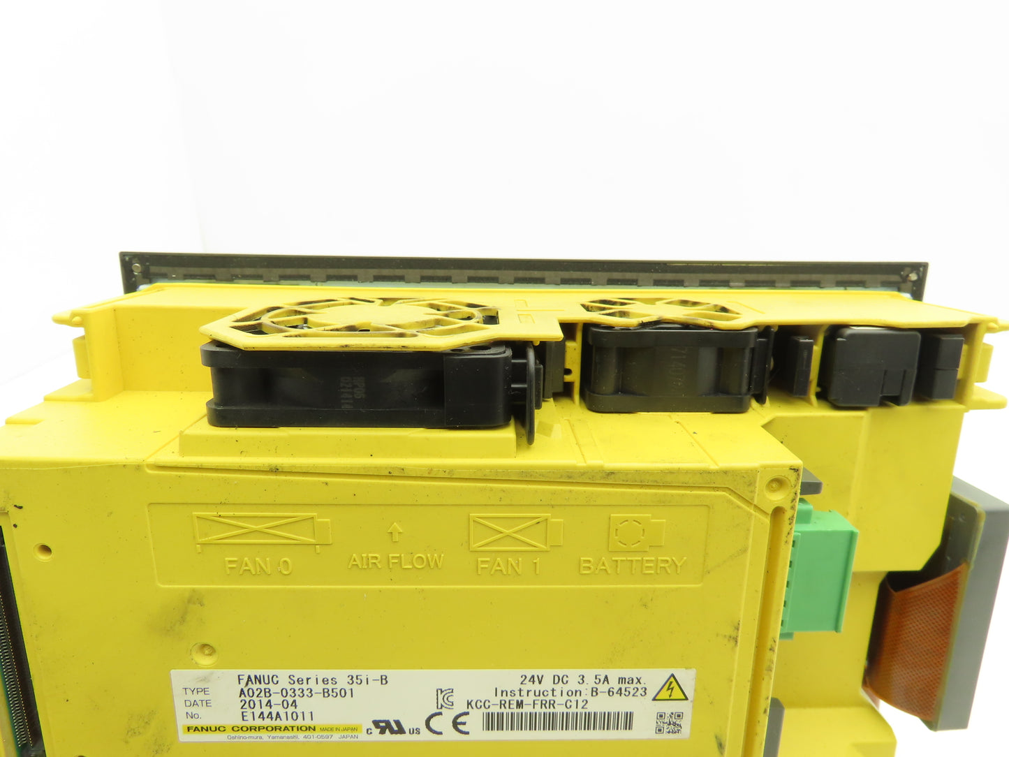 Fanuc A02B-0333-B501 CNC 0i-TD HMI Control Panel Display Monitor A02B-0319-B502