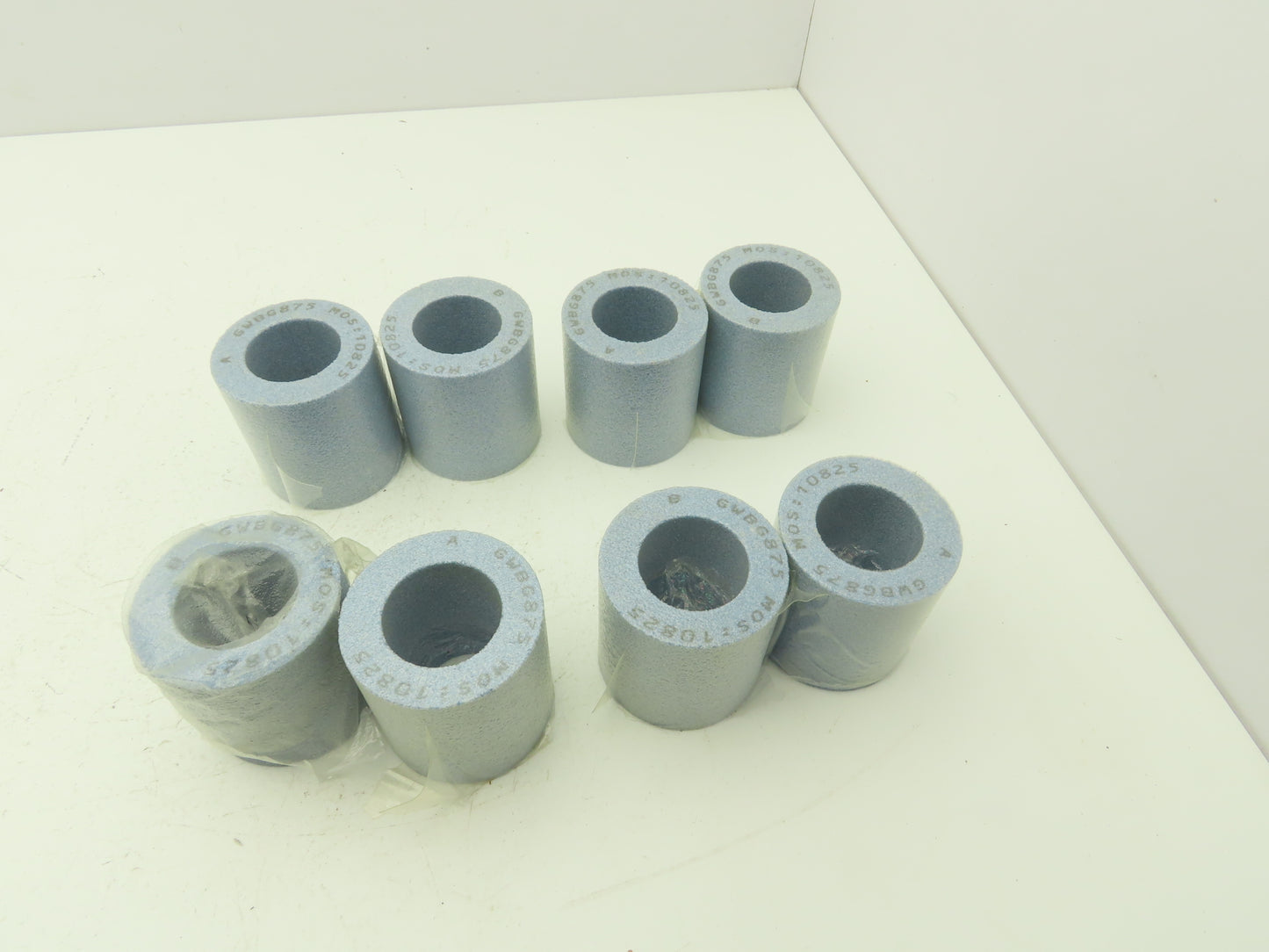 Norton Abrasives GWBG875 Alundum Grinding Wheel 3.0"x6.374x1-3/4" Lot of 4 Sets