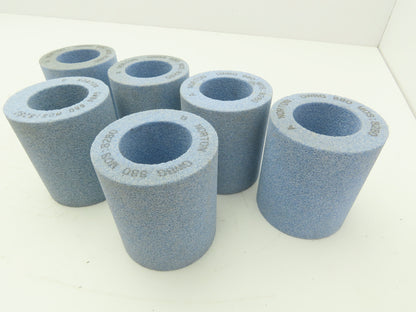 Norton Abrasives GWBG880 Alundum Grinding Wheel 3.0" x 3.50" x 1-3/4" Lot of 6