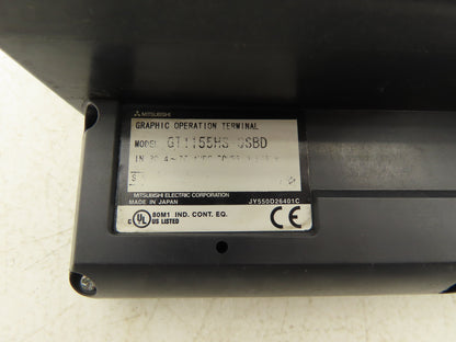 Mitsubishi GT1155HSQSBD 5.7" QVGA Color Touch Panel 320x240p Hand Held Terminal