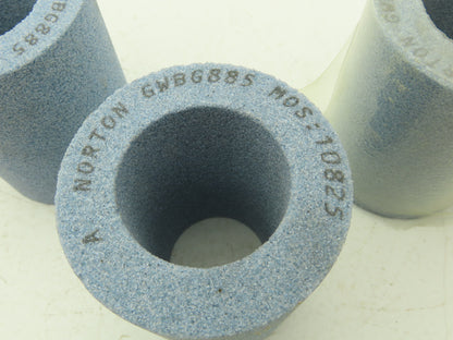 Norton GWBG885 Alundum Grinding Wheel 3x7.5x1-3/4" Lot of 2 Sets