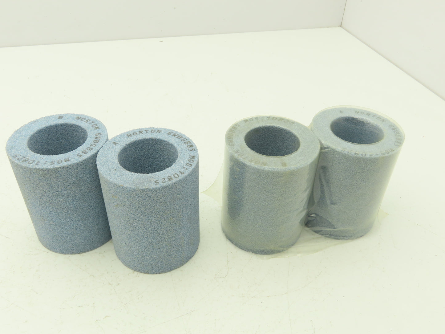 Norton GWBG885 Alundum Grinding Wheel 3x7.5x1-3/4" Lot of 2 Sets