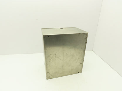 Hoffman L-HC353020SS Stainless Steel Enclosure 14 x 12 x 8" Has Holes Top & Btm