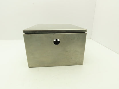 Hoffman L-HC353020SS Stainless Steel Enclosure 14 x 12 x 8" Has Holes Top & Btm