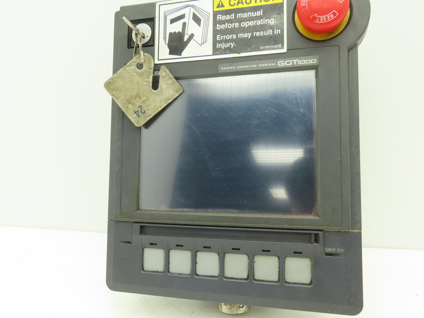 Mitsubishi GT1155HSQSBD 5.7" QVGA Color Touch Panel 320x240p Hand Held Terminal