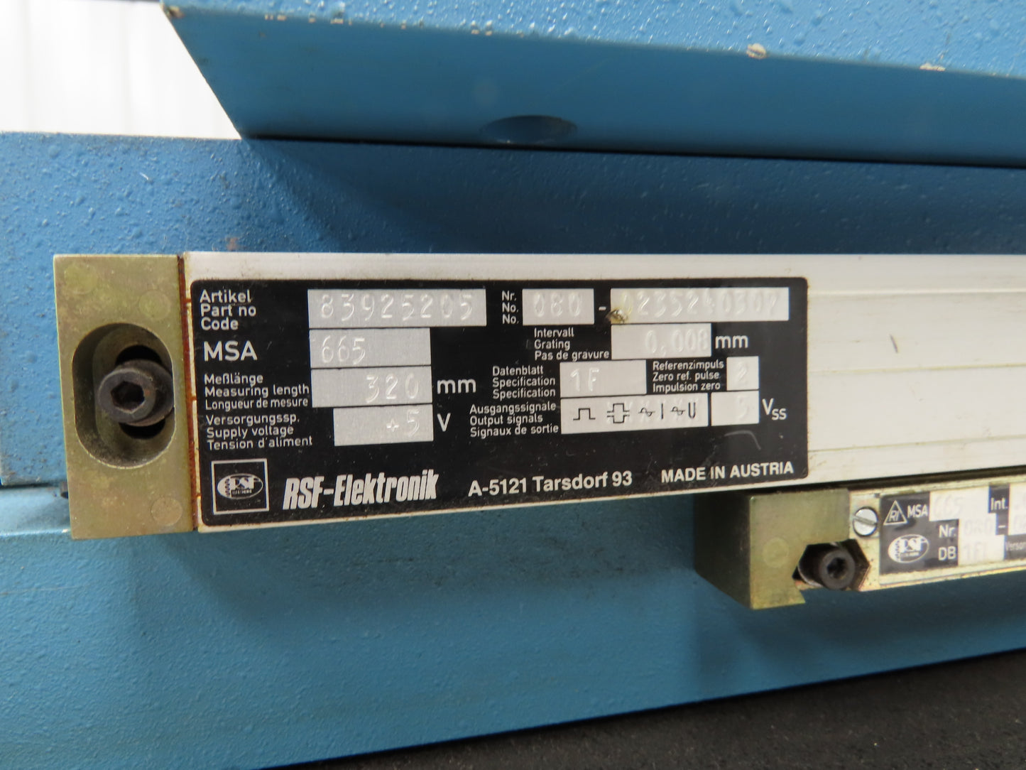 Microvu Vector 12x12 Video Measurement Inspection System 12" Area RSF Elektronik